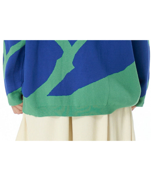 Abstract Pattern Sweater